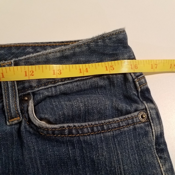 Eddie Bauer Men's Demin Jeans Size 32" x 30" specially dyed Distressed - Picture 8 of 14